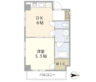 GLANZ【9階】の間取り