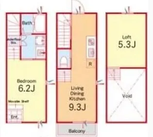 ファベル文京千石の間取り