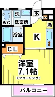 ABITA(アビタ)【2階】の間取り
