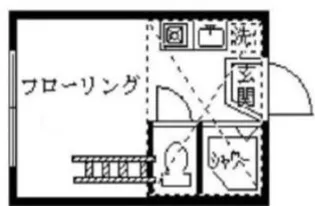 フェリスセレーノ【1階】の間取り