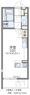 レオネクストトレフール【1階】の間取り