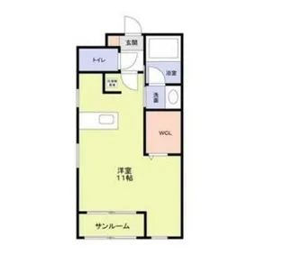 アークサイン【2階】の間取り