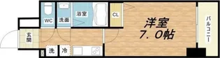 アプリーレ西本町【5階】の間取り