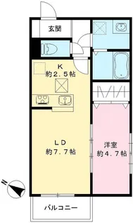 Lumora玉南【1階】の間取り