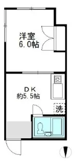 ユニオンコーポ【2階】の間取り