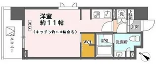 カスタリア大森【9階】の間取り