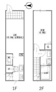 MOK-TERRACE HACHIOJIの間取り