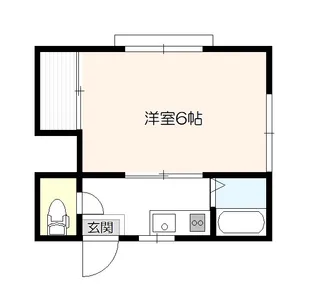 ハイム山王C【2階】の間取り