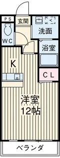 エターナル【3階】の間取り