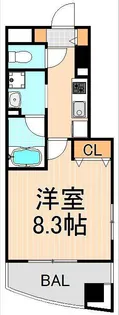 サンハイツ浅草【8階】の間取り