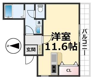 リュミエール【4階】の間取り