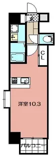 Avenue kurosaki Residence【13階】の間取り
