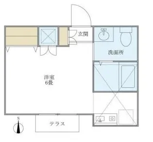 カルム吉祥寺【2階】の間取り