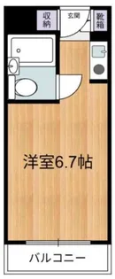 QU館【2階】の間取り