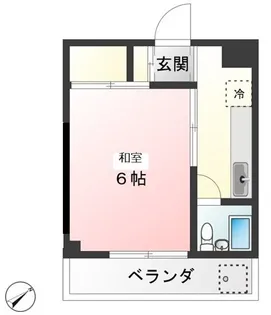 フローラ北小岩【1階】の間取り