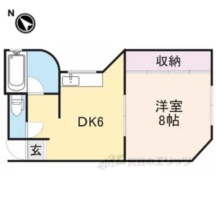 RIZEONE大和高田レジデンス【3階】の間取り