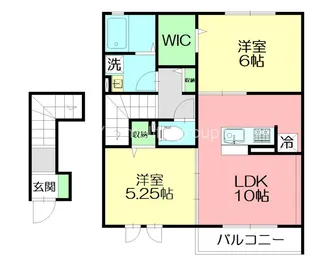 蒼の杜 風【2階】の間取り