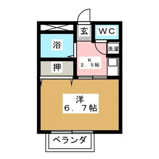 インペリアルパレス【3階】の間取り