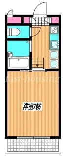 グラート西久保【1階】の間取り