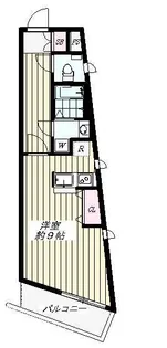 カーサドマーニ小石川【1階】の間取り