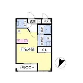 ニッカン105【3階】の間取り