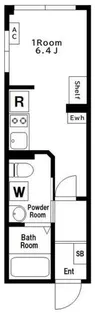 AIR TOWER NIPPORI B棟【2階】の間取り