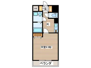サンヴァ-リオ富沢東の間取り