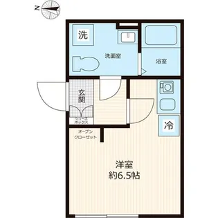 モント方南町【1階】の間取り
