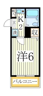 メゾン桜台【1階】の間取り