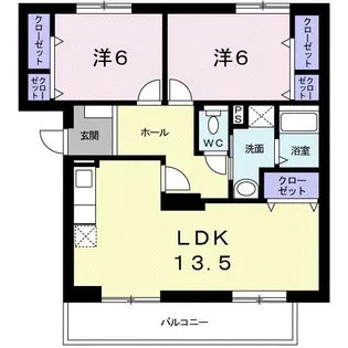 セルカミヤ【3階】の間取り
