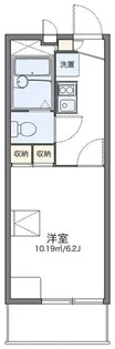 レオパレスブルージュ【1階】の間取り