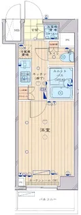 ルーブル大森山王【4階】の間取り