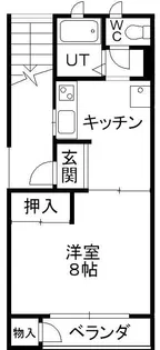 パークレジデンシャルA【2階】の間取り