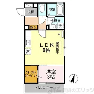 ヴィラコンフォート【2階】の間取り
