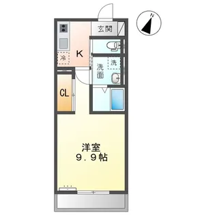 クロト【3階】の間取り