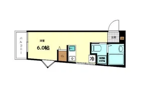 スカイタウン沼袋【3階】の間取り