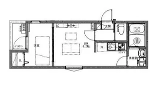 KEIAI RESIDENCE 鳩ヶ谷【1階】の間取り