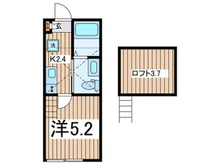 Haleo追浜【1階】の間取り