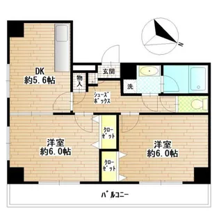 パークサイド泉【8階】の間取り