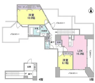 ロイヤルステージ目白の間取り