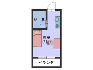 メゾン桃谷【4階】の間取り
