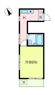 フォレストワダ【1階】の間取り