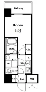 グランパレス南麻布仙台坂【5階】の間取り