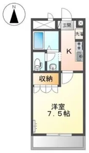 プラッツ・I【1階】の間取り