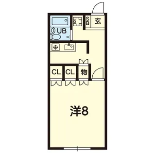 サンフォーラム2【2階】の間取り