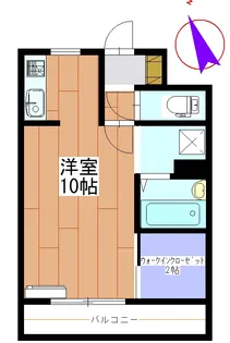 グランミュール・フミ【1階】の間取り