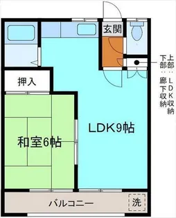 メゾンブルーメ【2階】の間取り