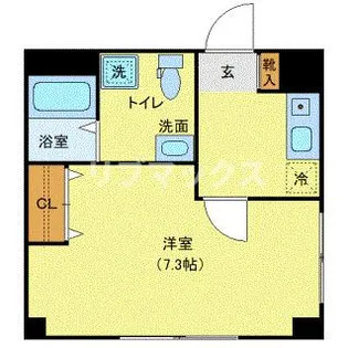 HOLLYS YOKOHAMA【4階】の間取り