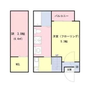 TAKUMI【1階】の間取り