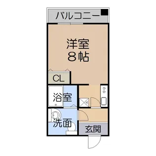 レグルス阿倍野【1階】の間取り